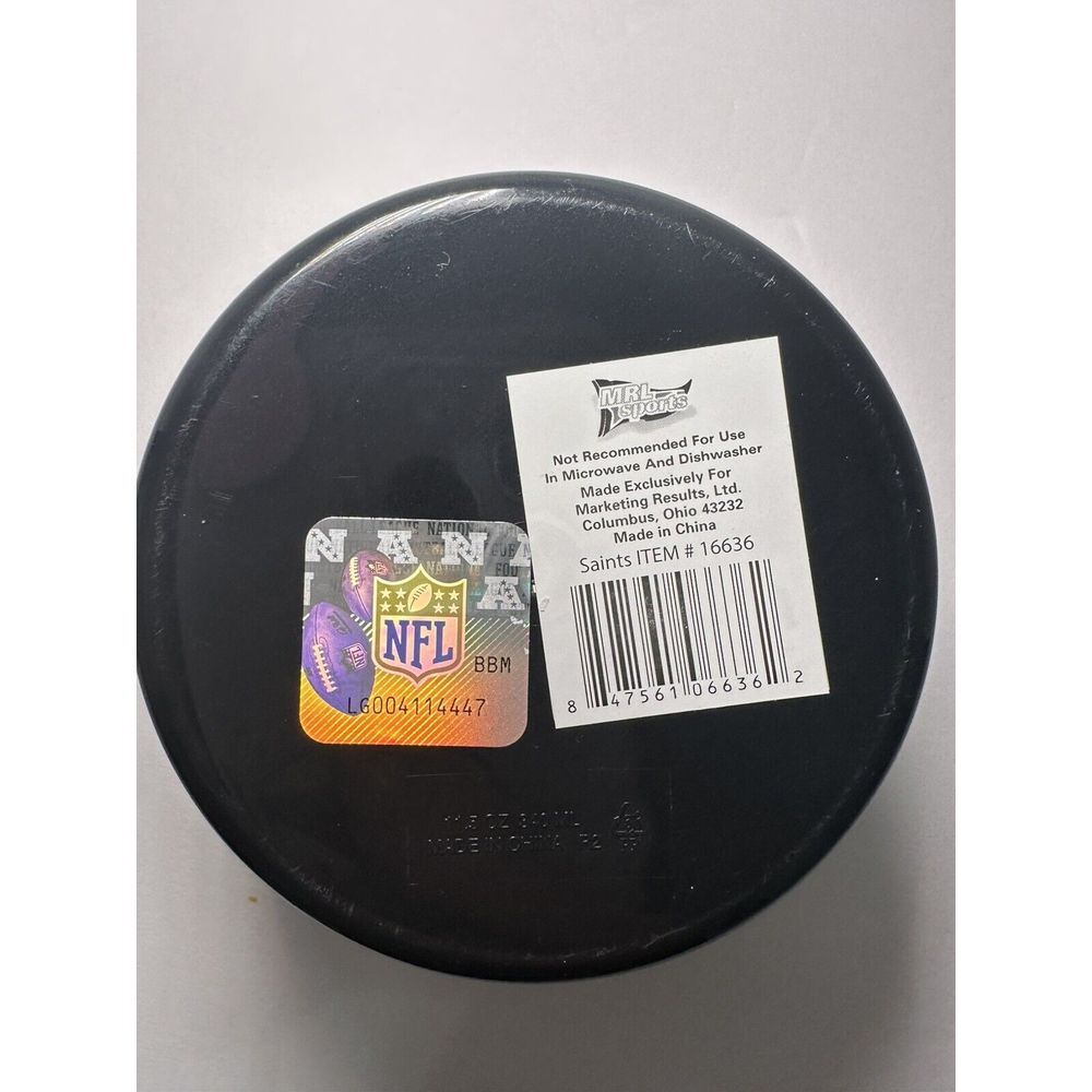 New Orleans Saints Plastic Container‎ - Picture 6 of 6
